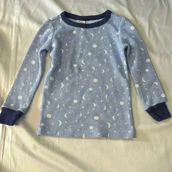 Gymboree - long sleeve waffle knit pajama top. Size  3 - Picture 1 of 3